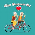 Happy grandparents day Royalty Free Stock Photo