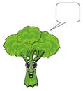 Broccoli and clean sign Royalty Free Stock Photo