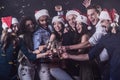 New Year party Royalty Free Stock Photo