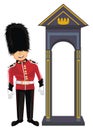 Guardsman and gate