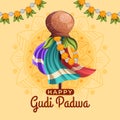 Happy Gudi Padwa Festival Greeting