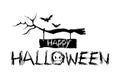 Happy Halloween background Royalty Free Stock Photo