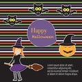 Happy Halloween background vector