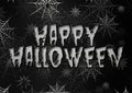 Happy Halloween wishes as a digital card design Royalty Free Stock Photo