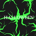 Happy Halloween congratulatory background. Vector illustration