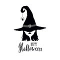 Happy Halloween greeting card Royalty Free Stock Photo