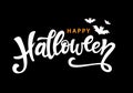 Happy Halloween Handwritten Lettering