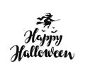 Happy Halloween message background. Vector illustration