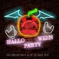 Happy Halloween neon sign with funny ghost makes it quick and easy to customize your holiday projects.