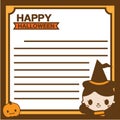 Happy halloween Note