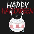 Happy Halloween rabbit