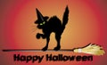 Happy halloween sign Royalty Free Stock Photo