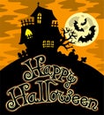 Happy Halloween theme 1 Royalty Free Stock Photo