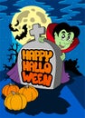 Happy Halloween theme 5 Royalty Free Stock Photo