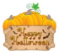 Happy Halloween topic image Royalty Free Stock Photo