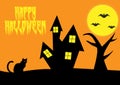 Happy Halloween wishes as a digital card design