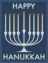 Happy Hanukkah Royalty Free Stock Photo