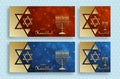 Happy Hanukkah set card