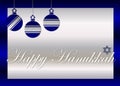 Happy Hanukkah Greeting Card Royalty Free Stock Photo