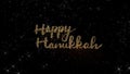 Happy Hanukkah Greetings 4K Animation. Colorful Hanukkah Edition Background. Happy Holiday