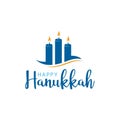 Happy Hanukkah Vector icon design Royalty Free Stock Photo
