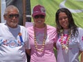 Happy Hawaiian surfers