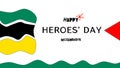 Happy Heroes` Day Mozambique Illustration