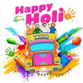 Happy Holi Background