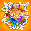 Happy Holi Background Royalty Free Stock Photo