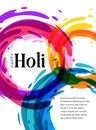 Happy Holi Festival, festival of colors. Colorful concept design, banner and background Royalty Free Stock Photo