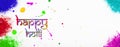 HAPPY HOLI, HOLI SPLASH ON INDIA MAP colourful india map Royalty Free Stock Photo