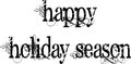 Happy Holiday Season Words