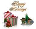 Happy Holidays Background Royalty Free Stock Photo