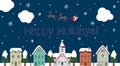 Happy holidays , Merry christmas vector banner  illustration Royalty Free Stock Photo