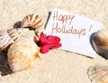 Happy hollidays Royalty Free Stock Photo