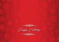 Happy hollidays greeting card