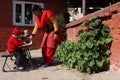 Happy Home School in Kathmandu Royalty Free Stock Photo