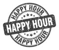 happy hour stamp