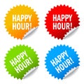 Happy hour Royalty Free Stock Photo