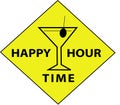 Happy Hour Time (Sign)