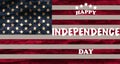 Happy indepence day usa Texture of old wood eps10 jpg Royalty Free Stock Photo