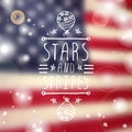 Happy Independence Day Card Royalty Free Stock Photo