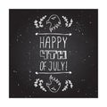 Happy Independence Day Card Royalty Free Stock Photo