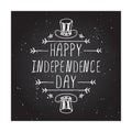 Happy Independence Day Card Royalty Free Stock Photo