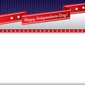 happy independence day card. Vector illustration decorative design Royalty Free Stock Photo