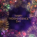 Happy Independence Day Royalty Free Stock Photo
