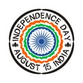 Ashoka wheel Logo for Indian Independence Day