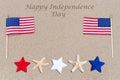 Happy Independence Day USA background Royalty Free Stock Photo