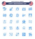 Happy Independence Day USA Pack of 25 Creative Blues of usa; country; american; film; cinema