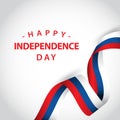 Happy Independent Day Vector Template Design Illustration